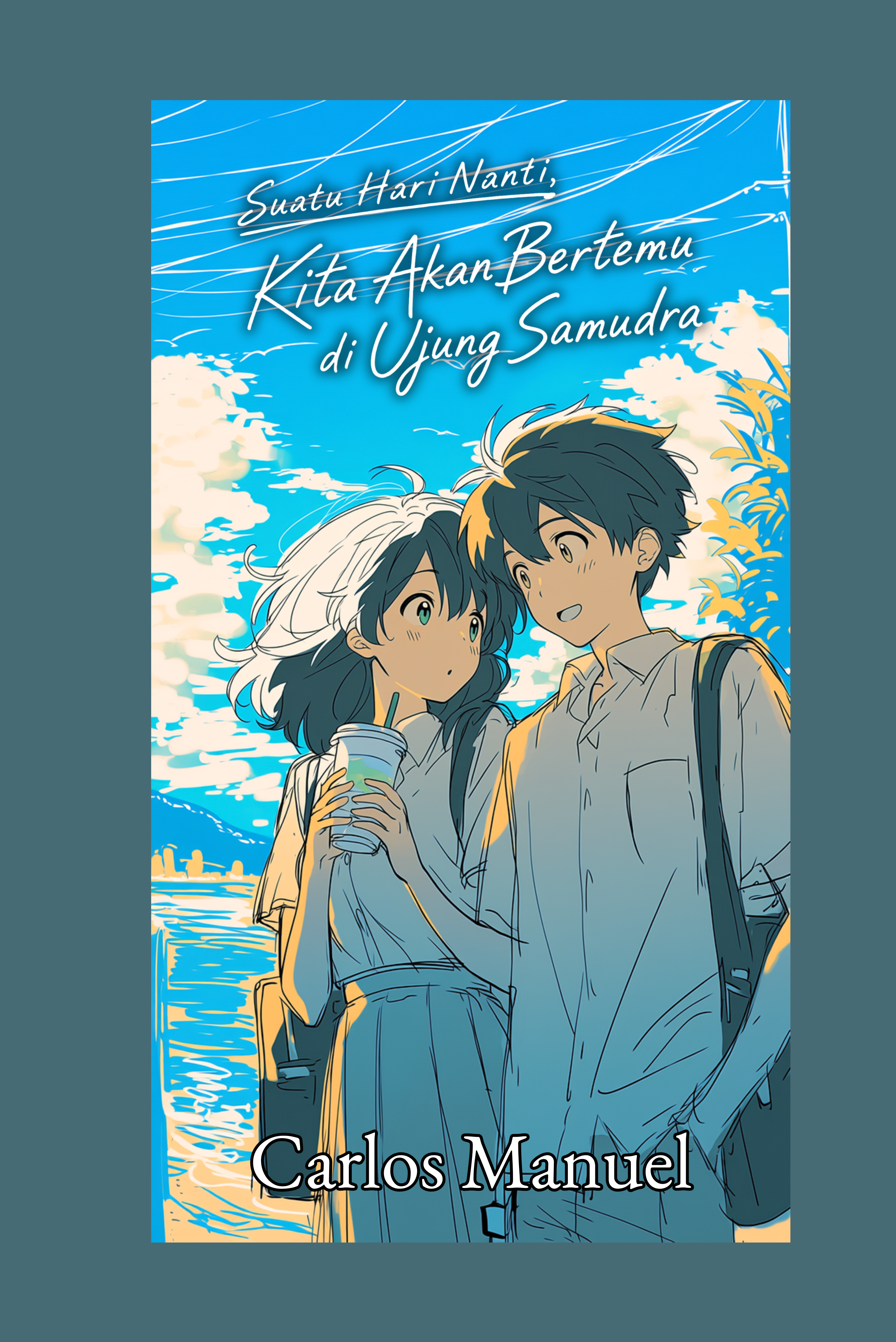Cover buku edisi spesial Suatu Hari Nanti, Kita Bertemu Di Ujung Samudra